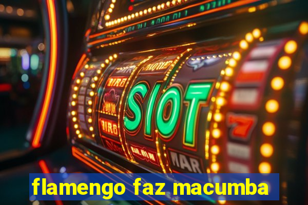 flamengo faz macumba